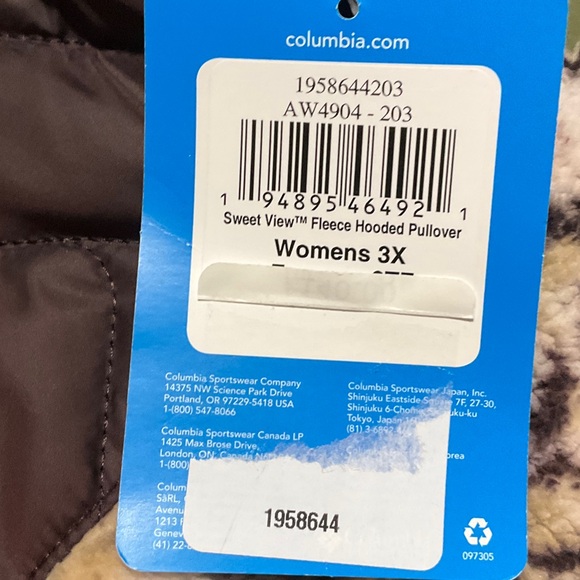Columbia Women's Sherpa Hooded Pullover - Picture 13 of 13